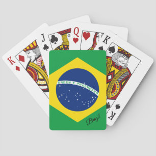 Brazilian Flag Games, Brazil Playing Cards