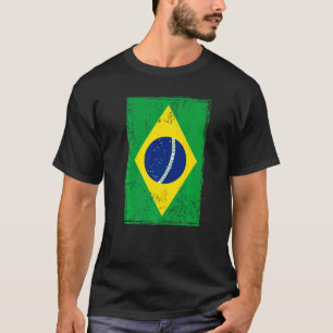 Brazilian Flag Idea For Men & Brazilian Heritage T-Shirt