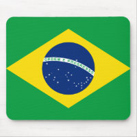 Brazilian Flag Mousepad