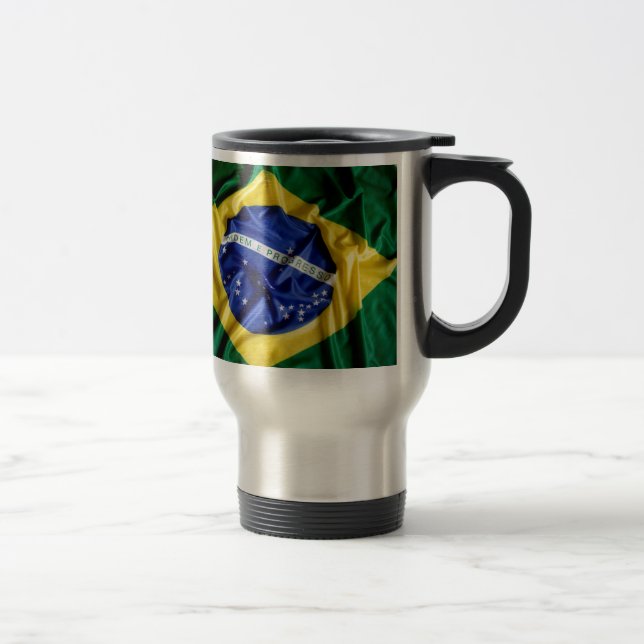 Brazilian flag mug (Right)