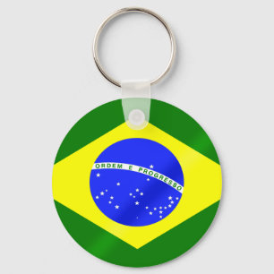 Brazilian flag of Brazil gifts and tees Key Ring