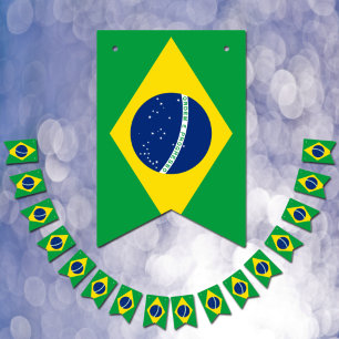 Brazilian Flag & Party Brazil Banners / Weddings