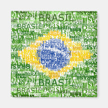 Brazilian Flag - Textual Brasil