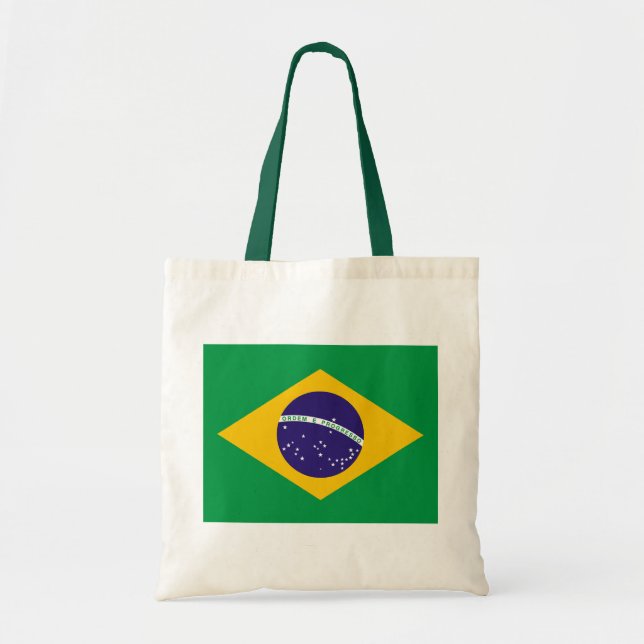 Brazilian flag tote bag (Front)