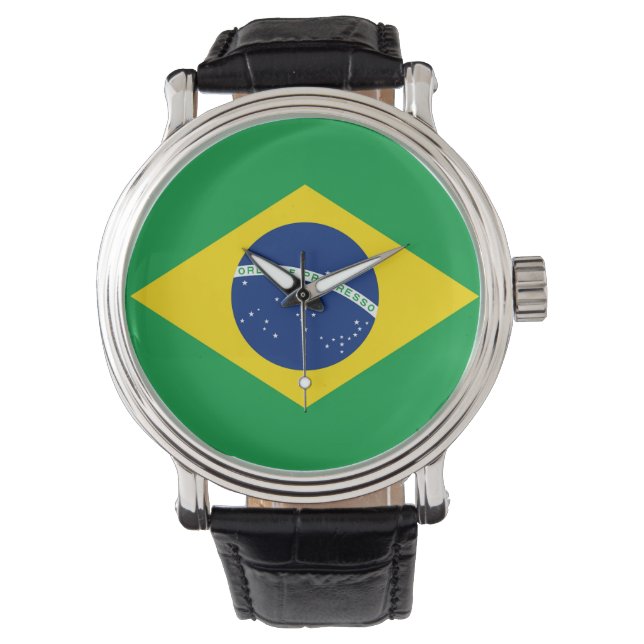 Brazilian Flag Watch (Front)
