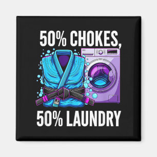 Brazilian Jiu Jitsu 50 Chokes 50 Laundry BJJ Magnet