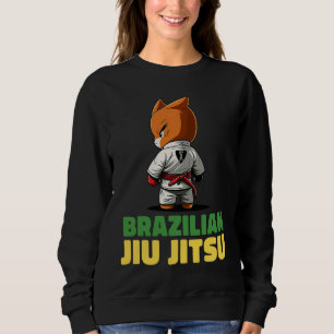 Brazilian Jiu Jitsu and Grappling Fox Sweatshirt