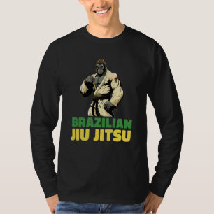 Brazilian Jiu Jitsu and Grappling Gorilla  1 T-Shirt