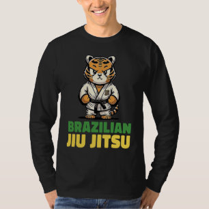 Brazilian Jiu Jitsu and Grappling Tiger T-Shirt