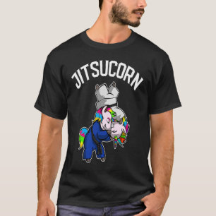 Brazilian Jiu Jitsu and Unicorn  BJJ and Grappling T-Shirt