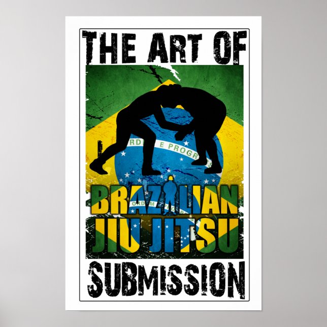 Brazilian Jiu JItsu - Art of Submission Poster (Front)