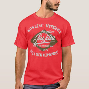 BRAZILIAN JIU JITSU BADGE T-Shirt