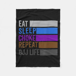Brazilian Jiu Jitsu BJJ For Men Dad Boy Women Fleece Blanket