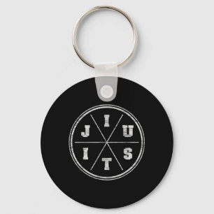 Brazilian Jiu Jitsu BJJ Martial Arts Fighter Key Ring
