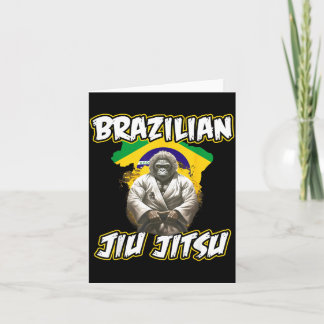Brazilian Jiu Jitsu BJJ Mens Women MMA Card