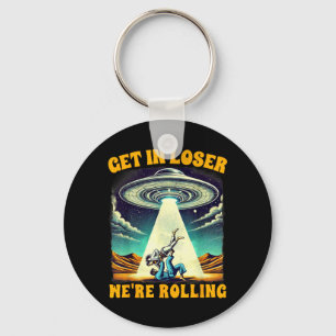 Brazilian Jiu Jitsu BJJ UFO Jiu Jitsu Practice Key Ring