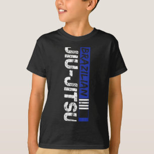 Brazilian Jiu-Jitsu Blue Belt BJJ Fighting MMA T-Shirt