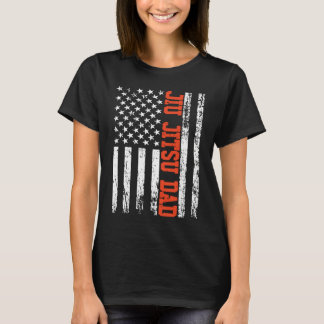 Brazilian Jiu Jitsu Dad BJJ Mixed Martial American T-Shirt