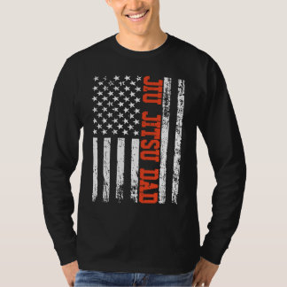Brazilian Jiu Jitsu Dad BJJ Mixed Martial American T-Shirt