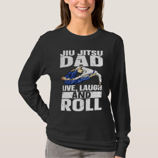 Brazilian Jiu Jitsu Dad BJJ Mixed Martial Jiu Jits T-Shirt