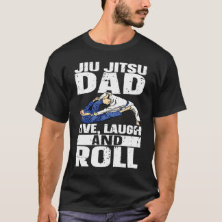 Brazilian Jiu Jitsu Dad BJJ Mixed Martial Jiu Jits T-Shirt