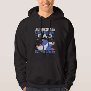 Brazilian Jiu-Jitsu Dad Men Jui Jitsu Sport Lover Hoodie