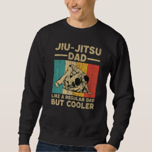 Brazilian Jiu Jitsu Dad Vintage BJJ Jiu Jitsu Sweatshirt
