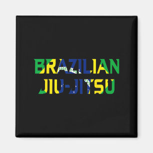 Brazilian Jiu Jitsu Fighter Magnet