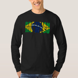 Brazilian Jiu-Jitsu Flag 3 BJJ T-Shirt