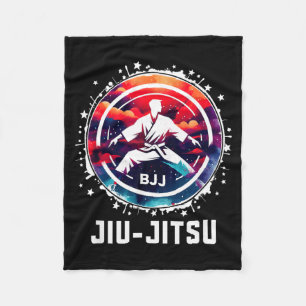 Brazilian Jiu Jitsu Fleece Blanket