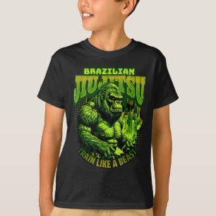 Brazilian Jiu Jitsu __ Giant Gorilla MMA Fighter T-Shirt