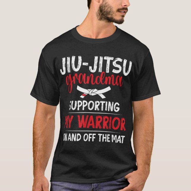 Brazilian Jiu Jitsu Grandma Proud Jiu Jitsu  T-Shirt (Front)