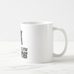 Brazilian jiu jitsu is my superpower coffee mug