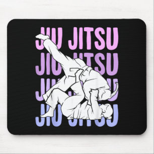 Brazilian Jiu Jitsu Jiujitsu BJJ Girls Women Mouse Pad
