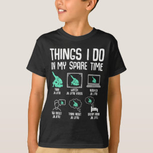Brazilian Jiu Jitsu Jiujitsu BJJ Kids Boys Men T-Shirt