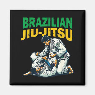 Brazilian Jiu-Jitsu Jiujitsu BJJ Tactical Hugging Magnet