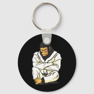 Brazilian Jiu Jitsu Judo Gorilla Key Ring