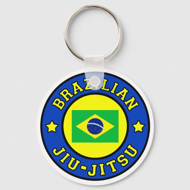 Brazilian Jiu Jitsu Key Ring (Front)