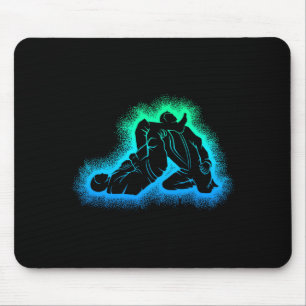 Brazilian Jiu Jitsu Kids Boys Men Jiujitsu BJJ Mouse Pad