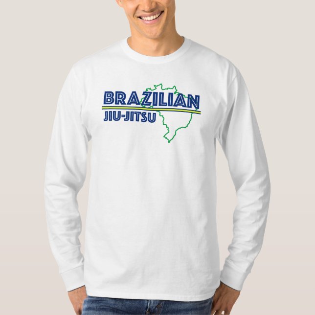 Brazilian Jiu Jitsu Long Sleeve T-Shirt (Front)