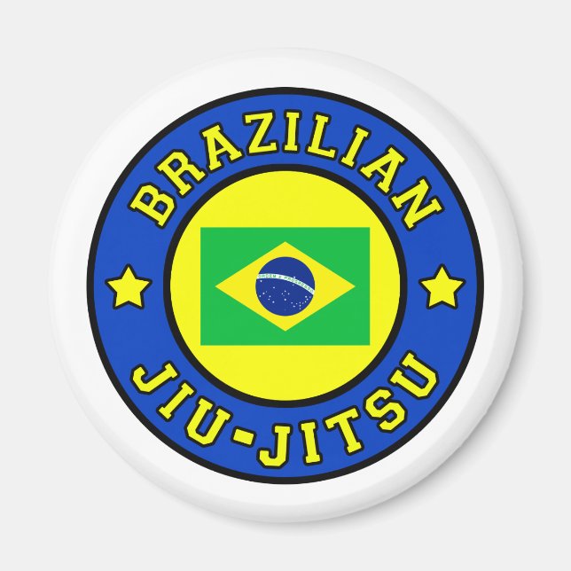 Brazilian Jiu Jitsu Magnet (Front)