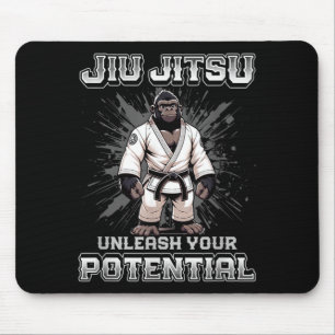 Brazilian Jiu Jitsu MMA and Cute Grappling BJJ Mouse Pad