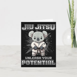 Brazilian Jiu Jitsu MMA and Grappling BJJ Baby Card