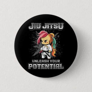 Brazilian Jiu Jitsu MMA and Grappling BJJ Cute 6 Cm Round Badge