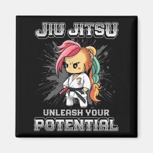 Brazilian Jiu Jitsu MMA and Grappling BJJ Cute Magnet