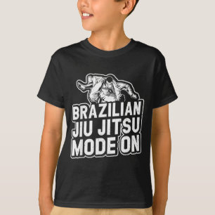 Brazilian Jiu Jitsu Mode On - Funny Brazilian Jiu T-Shirt
