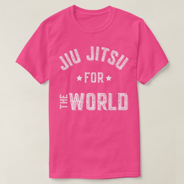 Brazilian Jiu-jitsu Motivation Jiu jitsu For The W T-Shirt (Design Front)