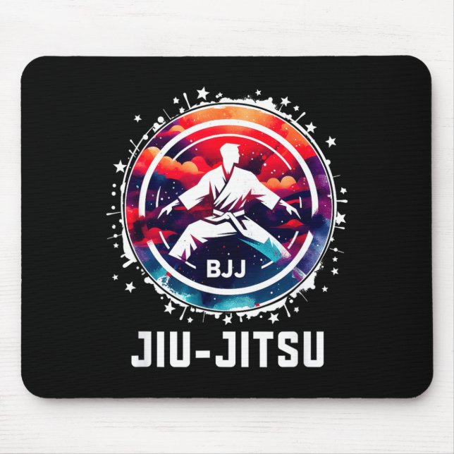 Brazilian Jiu Jitsu Mouse Pad (Front)