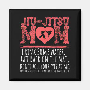 Brazilian Jiu Jitsu Mum BJJ Japanese Martial Arts Magnet