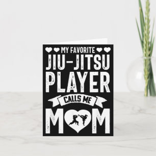 Brazilian Jiu Jitsu Mum BJJ Martial Arts Funny Card